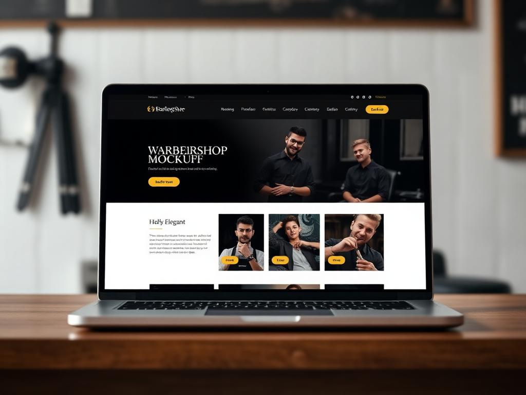 Site criado para Navalha Barber — Barbearia